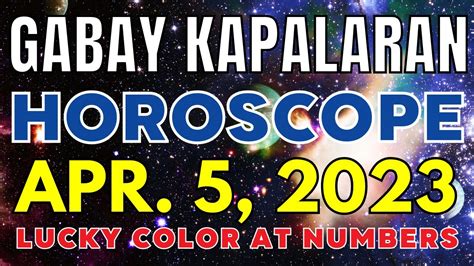 horoscope ngayon|Horoscope Today: April 5, 2024 .